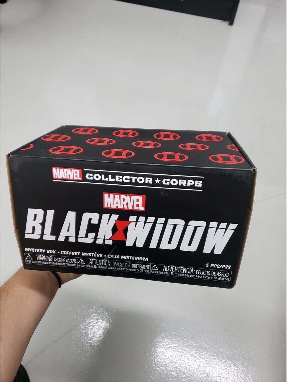 Funko Marvel Collector Corps Box BLACK WIDOW Size XL 620 ALEXEI 619